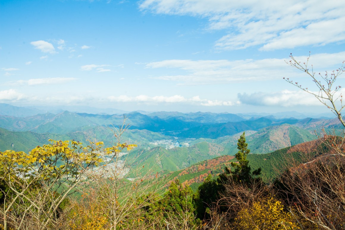 北総門山展望台