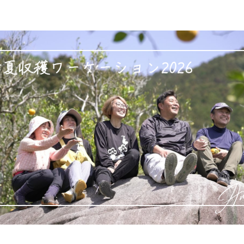 甘夏収穫ワーケーション＠尾鷲市 参加者募集！